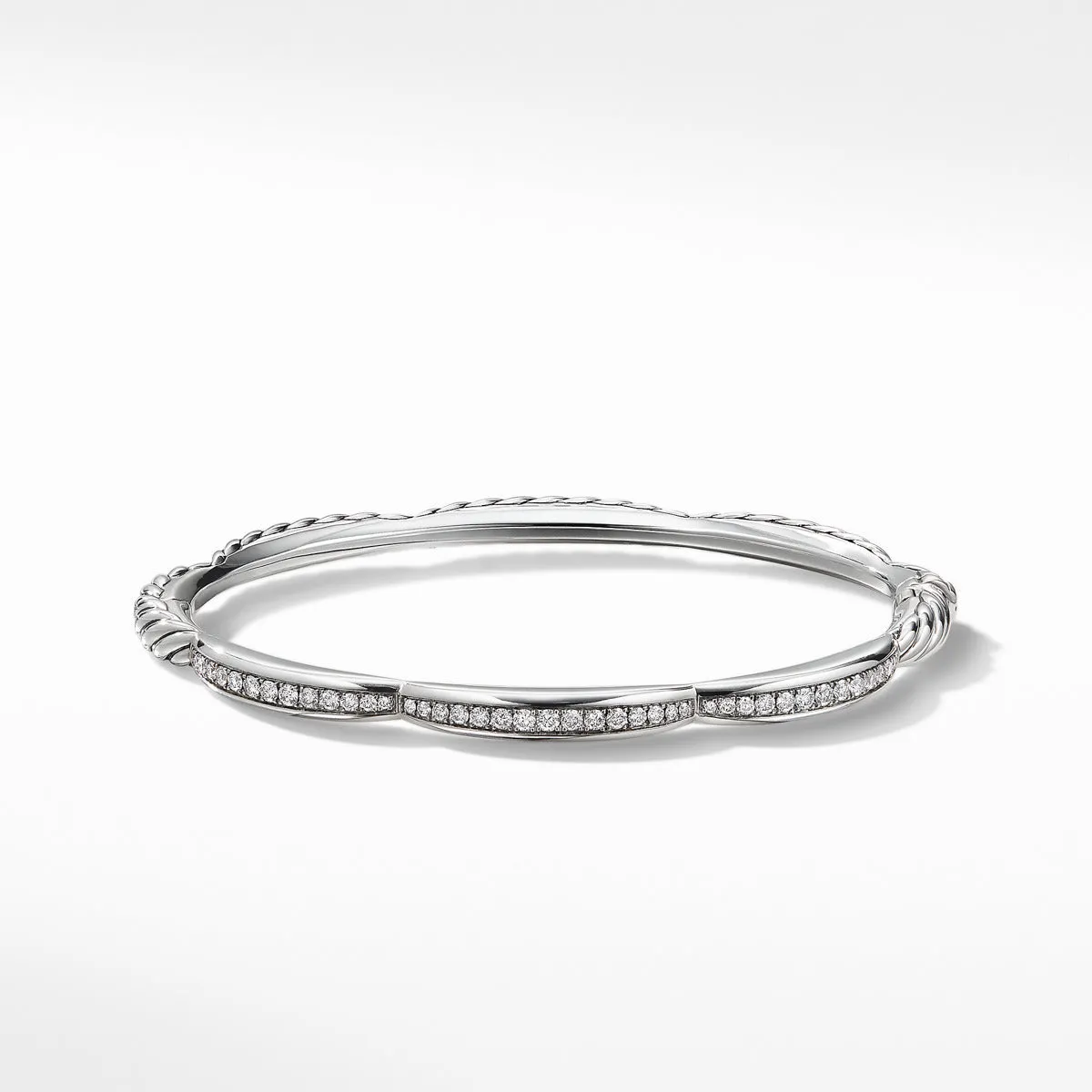 Tides Three Station Bracelet with Diamonds