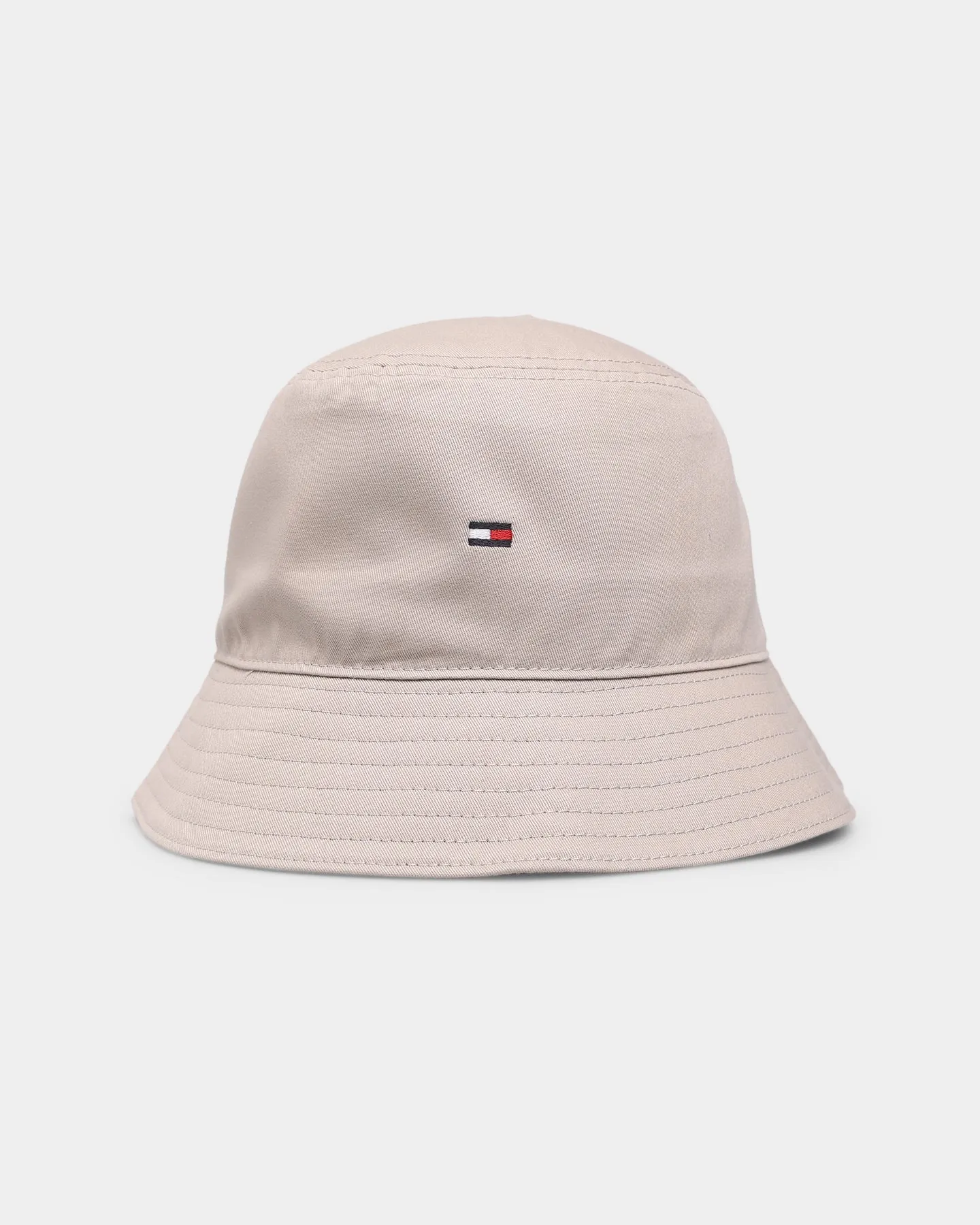 Tommy Hilfiger Flag Bucket Hat Stone