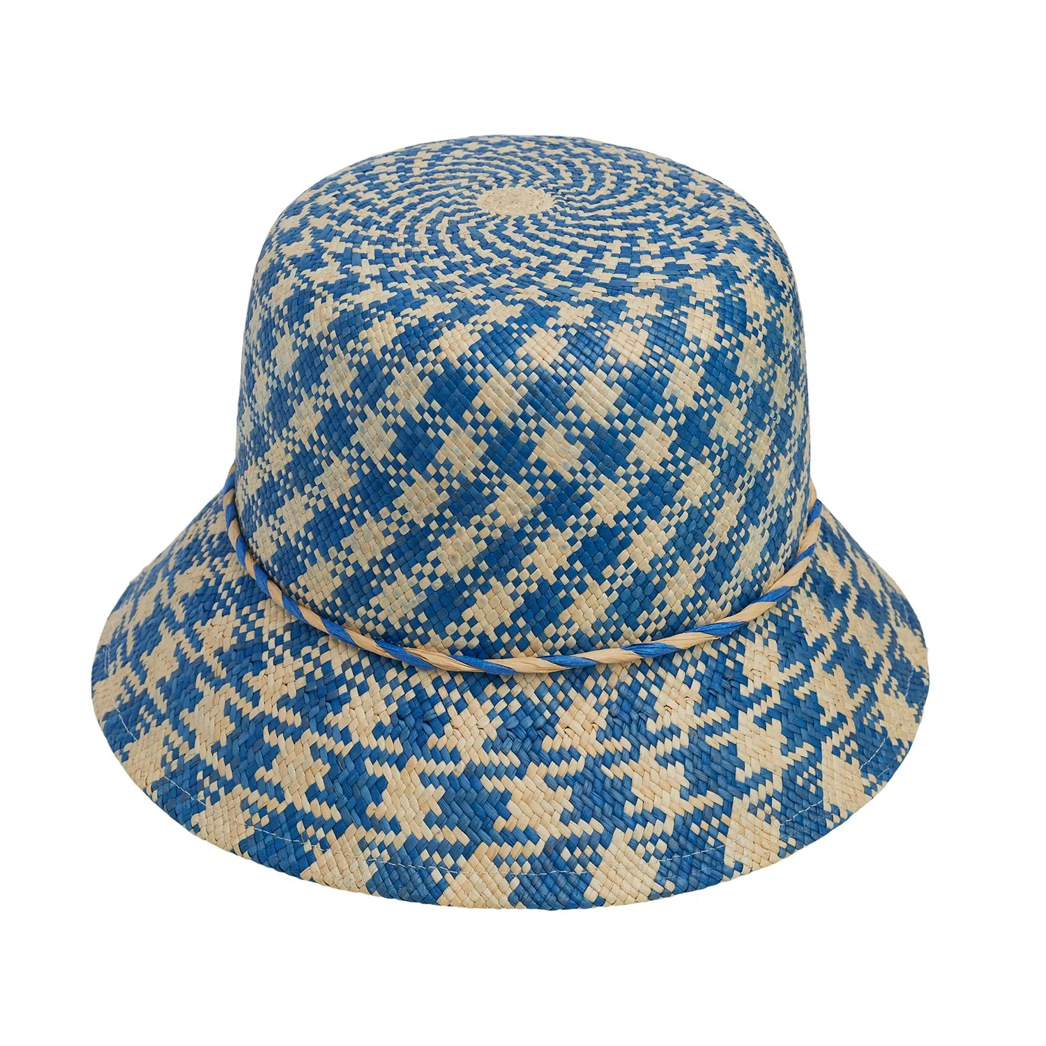 Toquilla Bucket - Blue