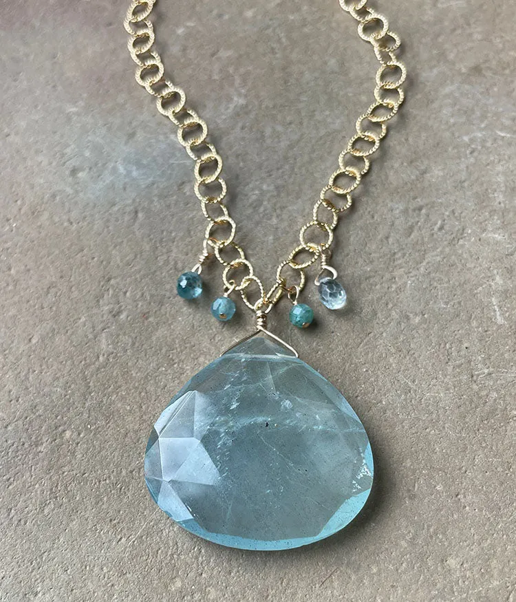 Tranquil Aquamarine Necklace