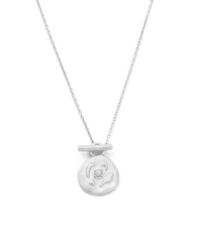 VACANZA COIN NECKLACE (STERLING SILVER)