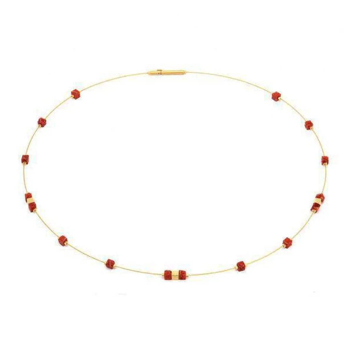 Wadi Red Stone Necklace - 85147296