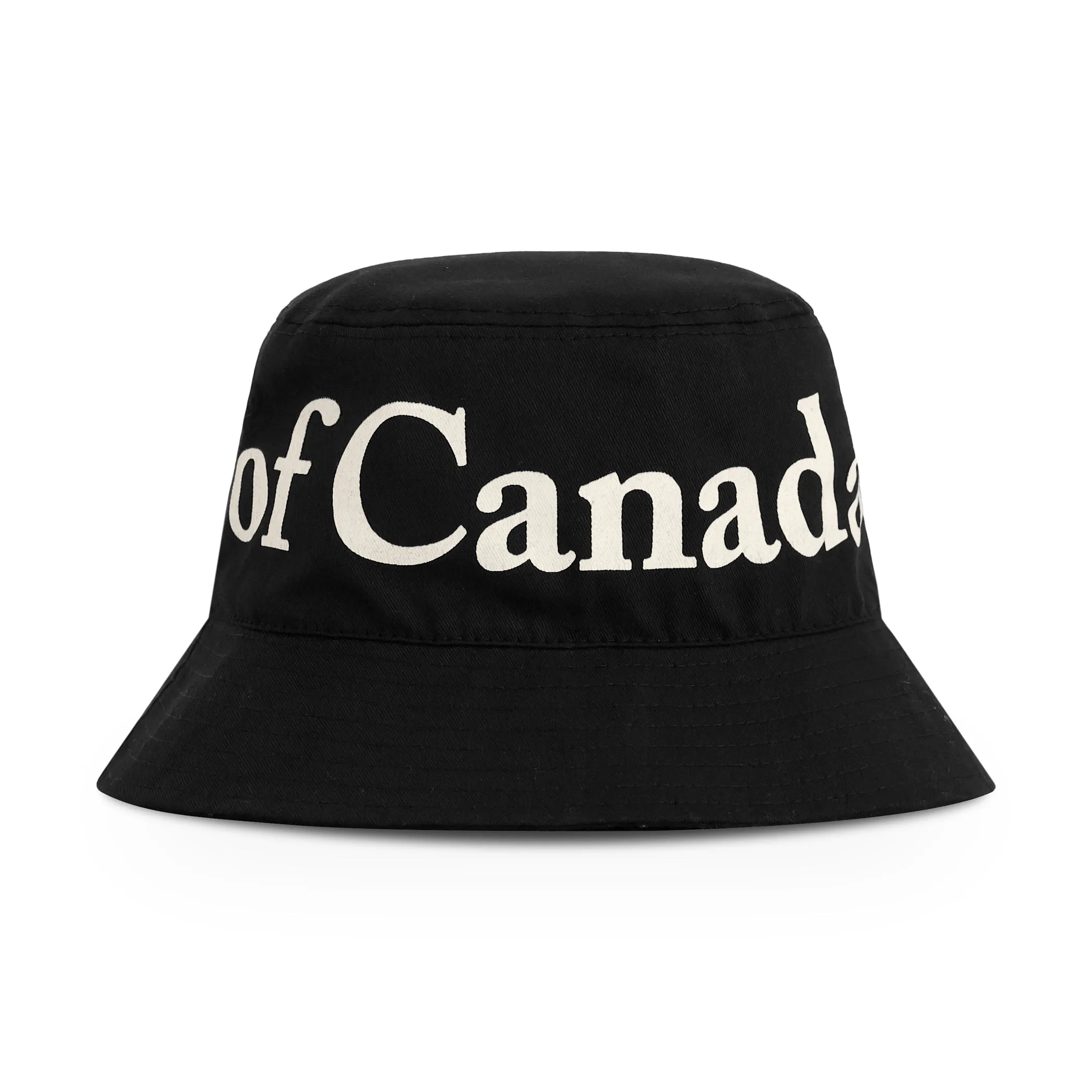 Wordmark Bucket Hat Black