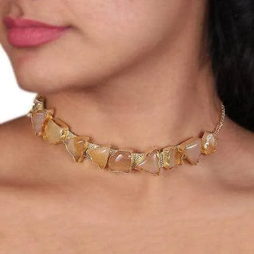 Yohani In Quartz Sparklet Choker